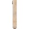 Ekena Millwork Imperial Arts and Crafts Smooth Bracket w/ Offset Brace, Douglas Fir, 5 1/2"W x 36"D x 40"H BKT0604X36X40IMP03SDF - alternate 4
